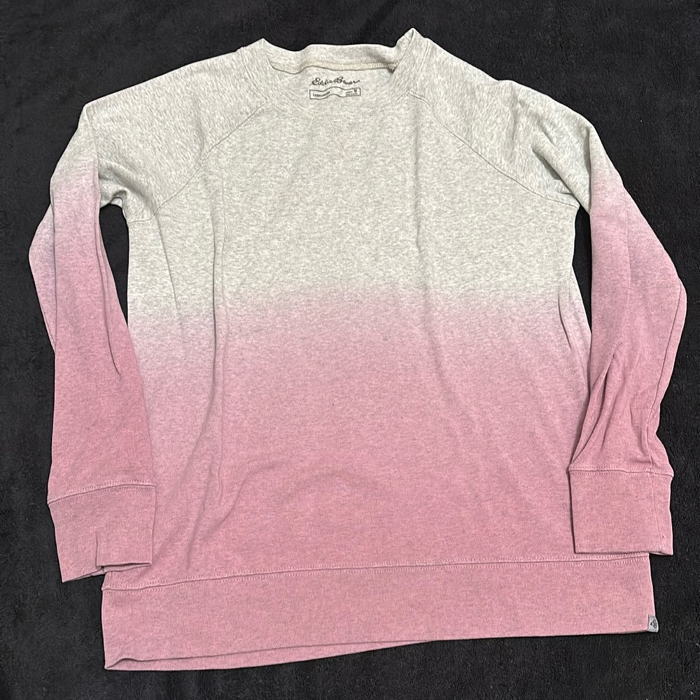 Eddie Bauer two-tone sweatshirt